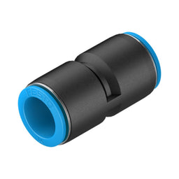 Racor recto QS, tubo 16 mm