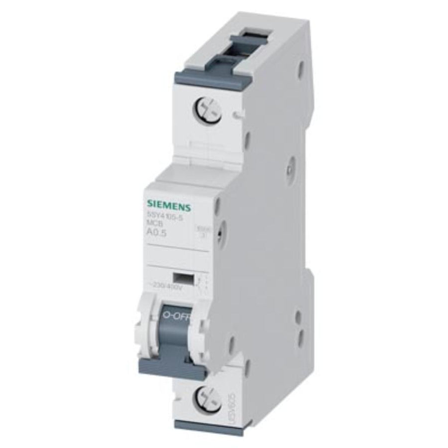 Magnetotérmico 230/400V 10kA, 1 polo, A, 0,5 A, T=70 mm
