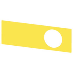 Cabeza seta 3SU, amarillo, seta