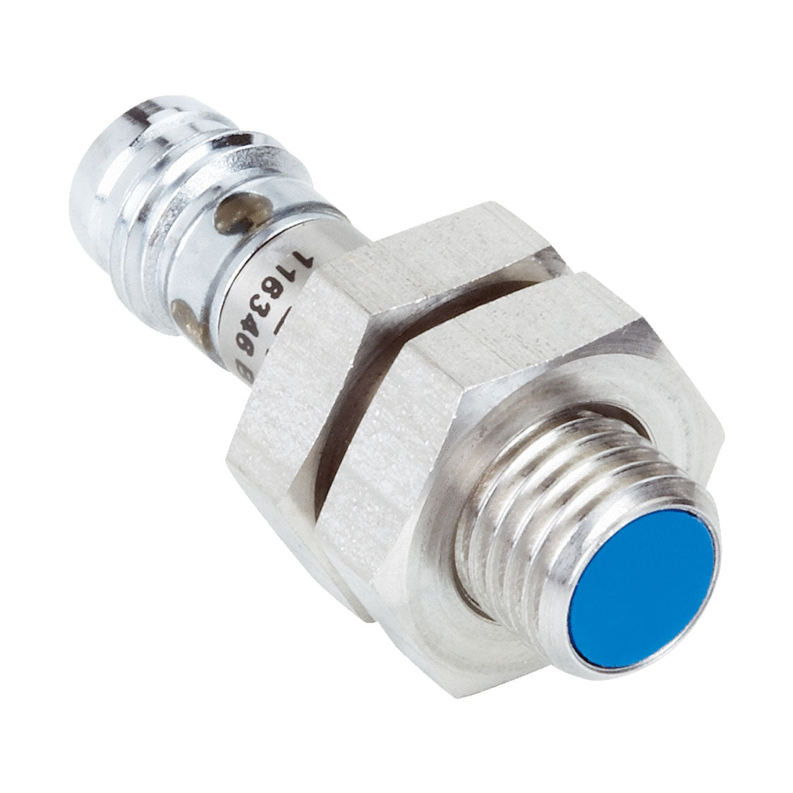 Inductivo IM08 Standard, PNP NO, Sn=2 mm corto, enrasado, C.c. 3 hilos, cable 2 m