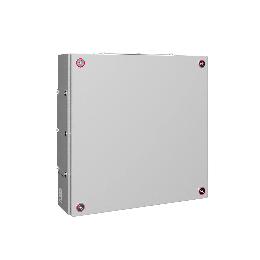 KX caja bornes, 400x400x120 mm, placa de entrada de cables