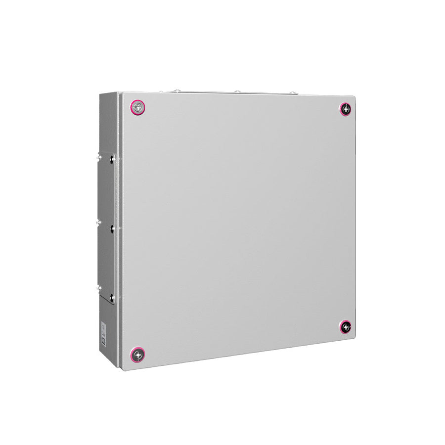 KX caja bornes, 400x400x120 mm, placa de entrada de cables
