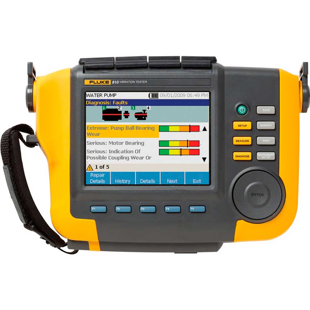 Analizador de vibraciones Fluke 810