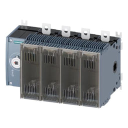 Seccionador con fusibles, 4 polos, tamaño 3, NH0, 250A