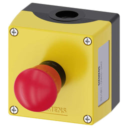 Caja mando 3SU, plástico, 22mm, 1 puntos