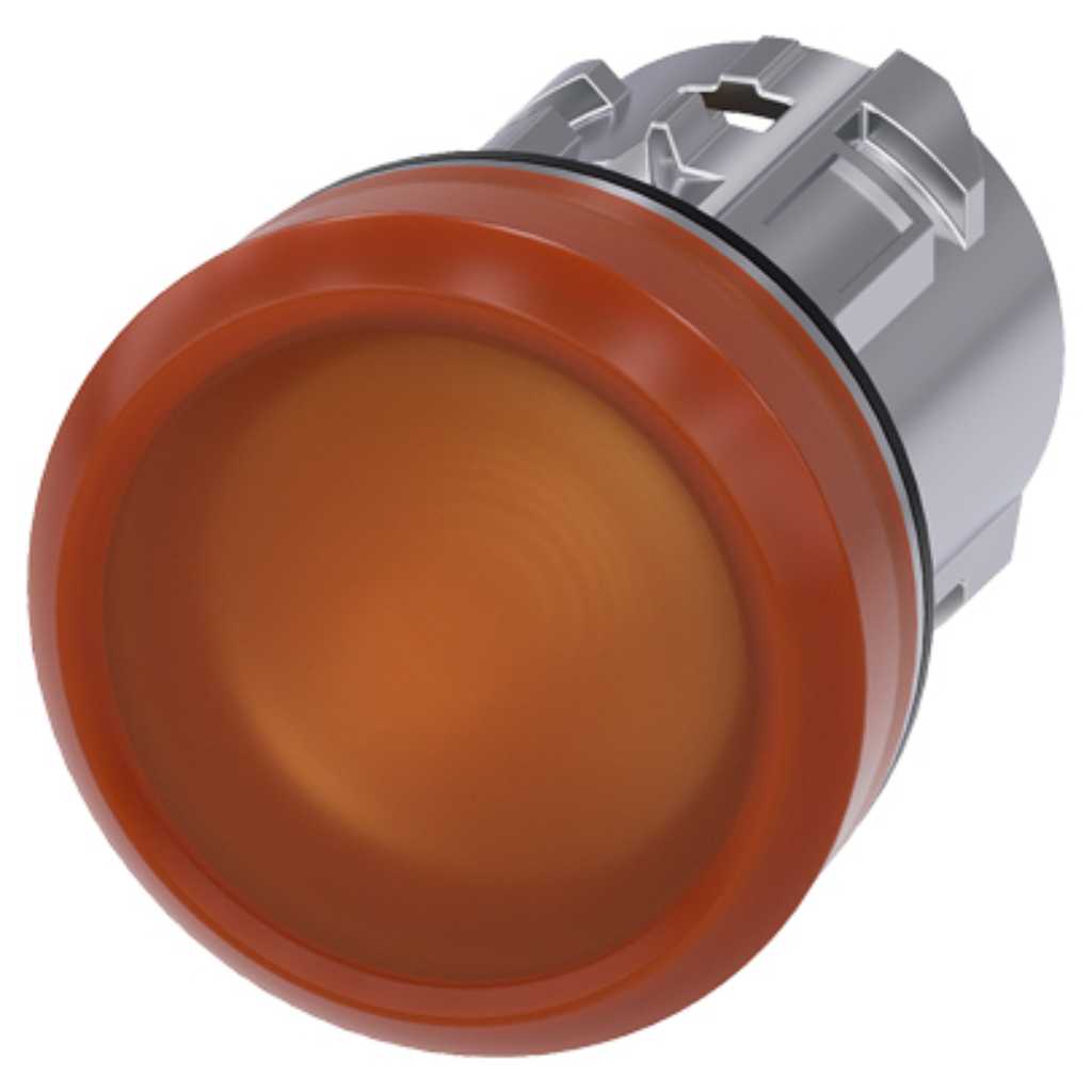 Cabeza pulsador 3SU, 22mm, metal