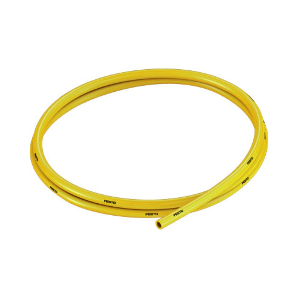 Tubo poliuretano PUN 6 mm, amarillo