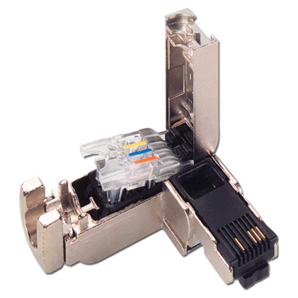 IE FC RJ45 Plug 90 2x2 (1 unidad)