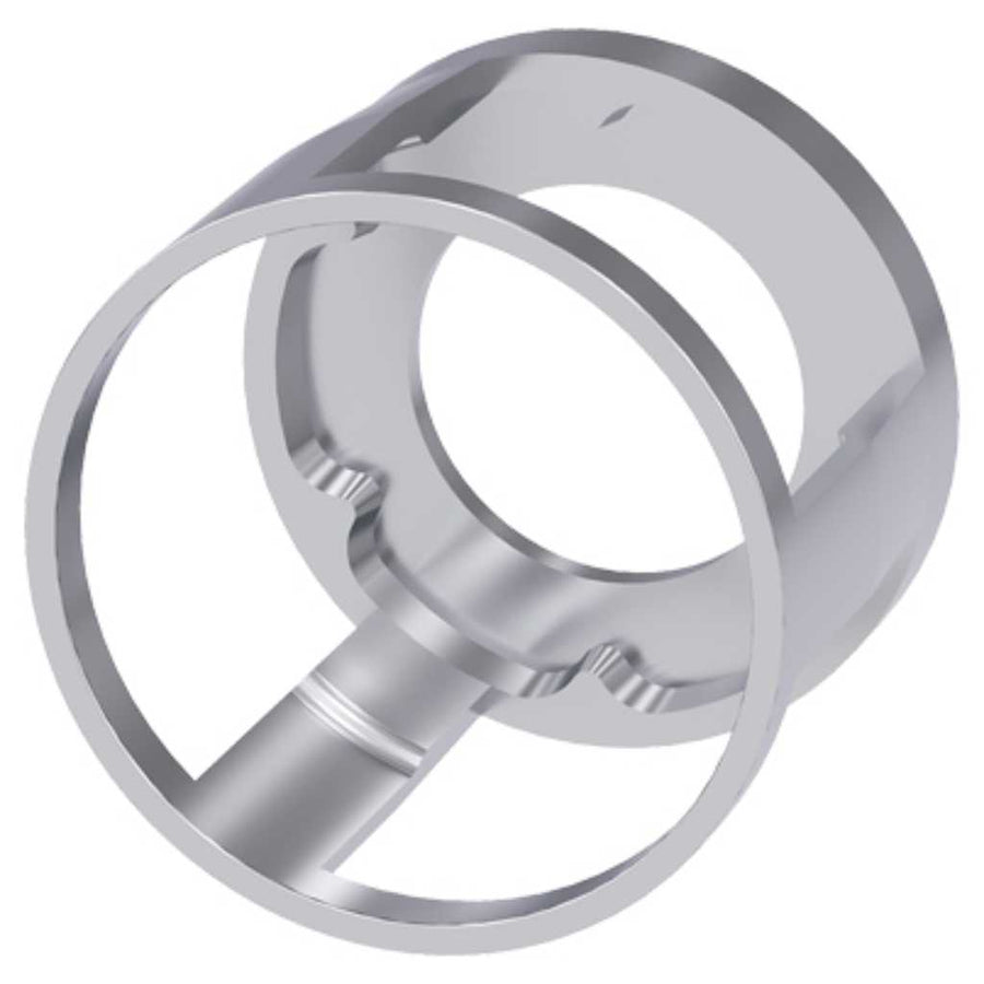 Cabeza seta 3SU, 40mm, metal, seta