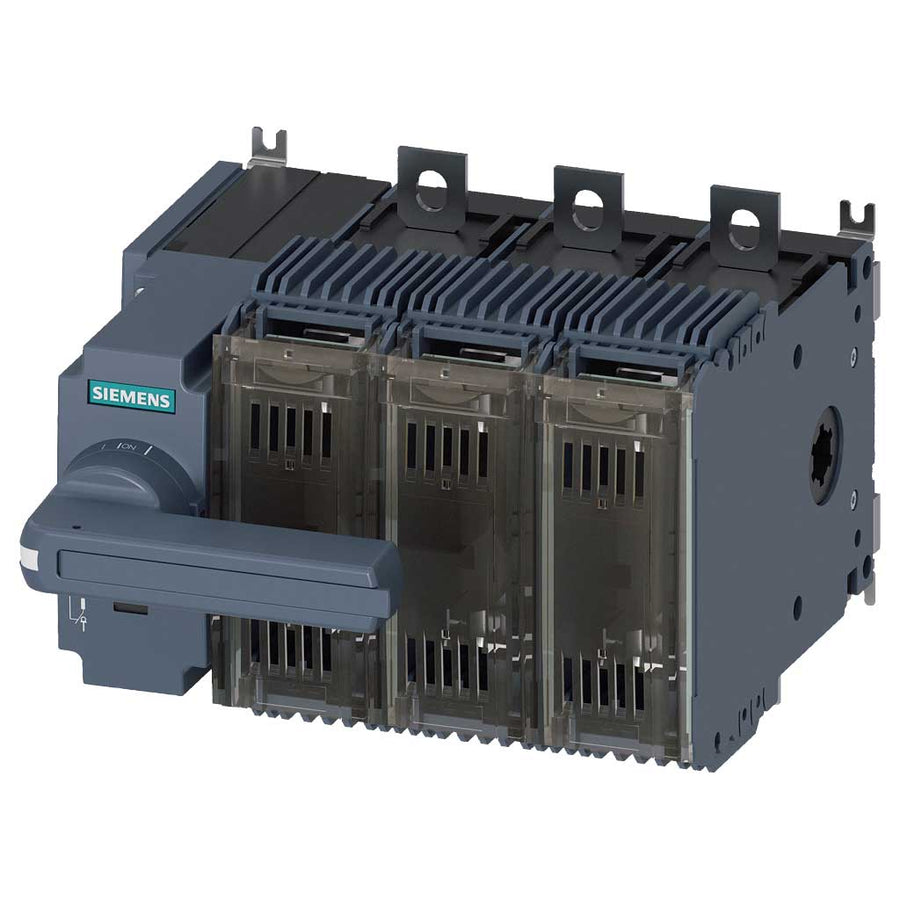 Seccionador con fusibles, 3 polos, tamaño 2, NH000, 160A