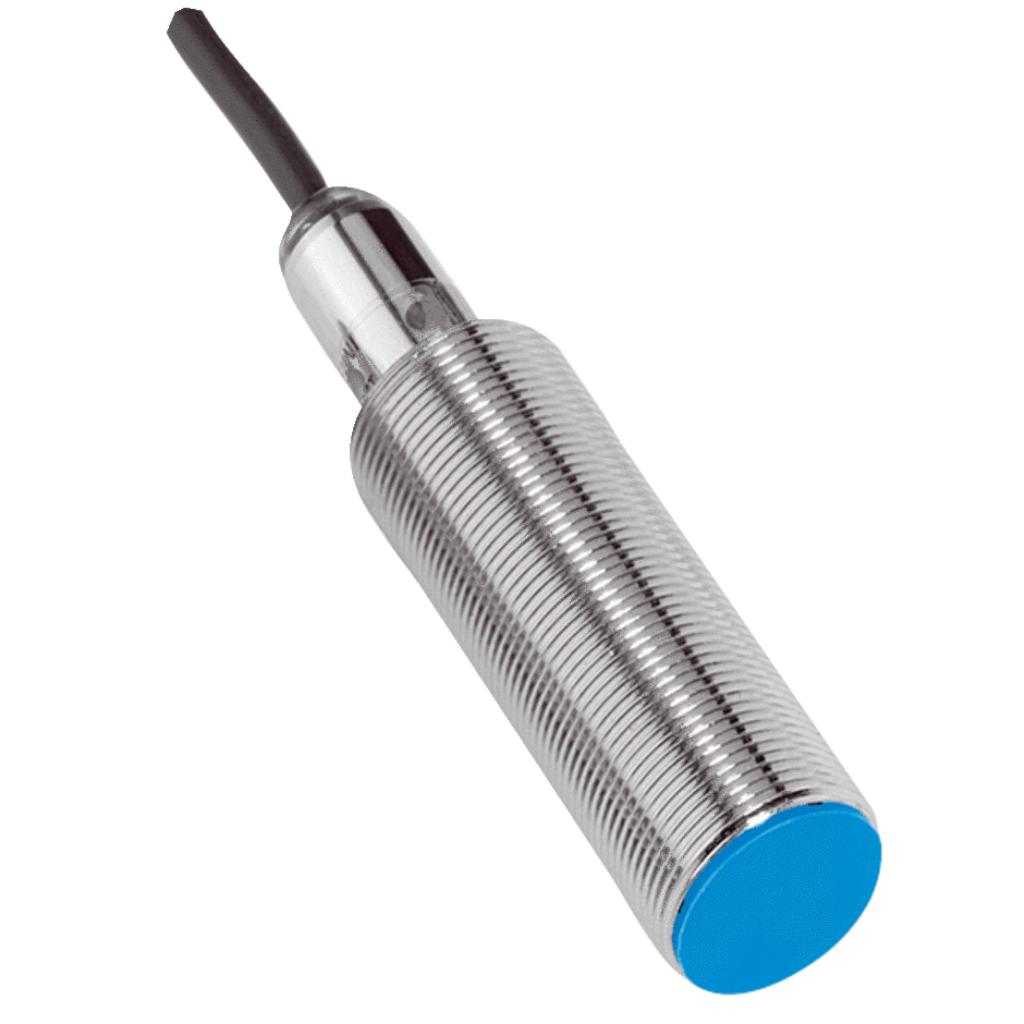 Inductivo IME18, PNP NO/NC, Sn=8 mm ultracorta, enrasado, CC de 4 hilos, cable 15 m
