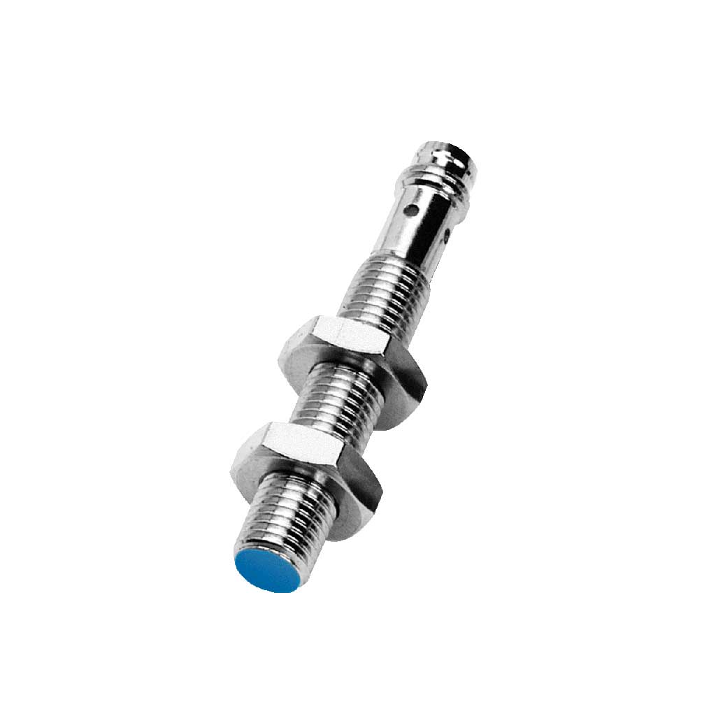 Inductivo IM08 Standard, PNP NO, Sn=1,5 mm ultracorta, enrasado, C.c. 3 hilos, M8 3P