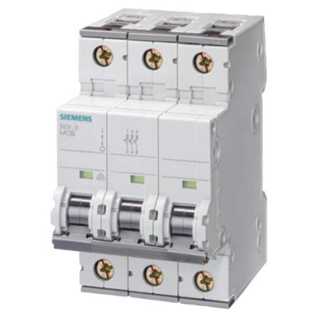 Magnetotérmico 400V 15kA, 3 polos, D, 10A, T=70 mm