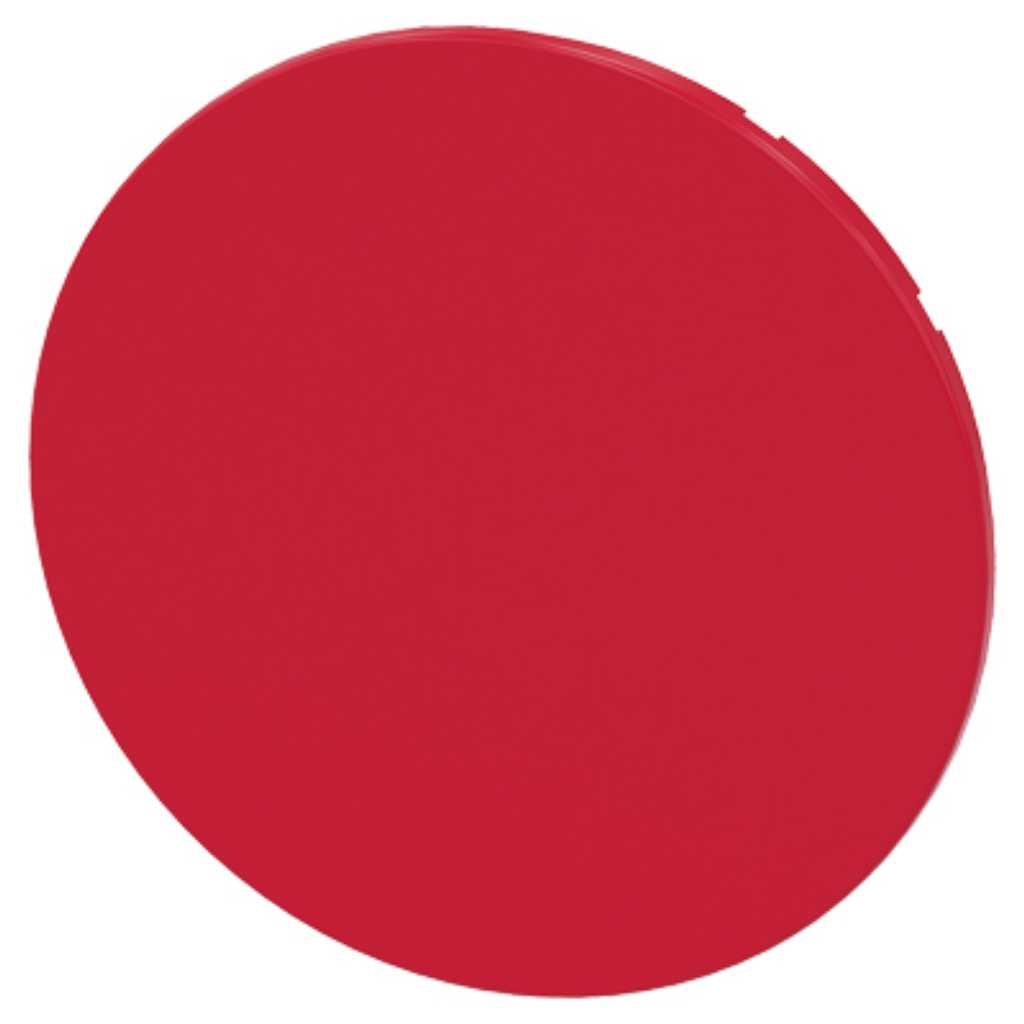 Cabeza pulsador 3SU, rojo, rasante