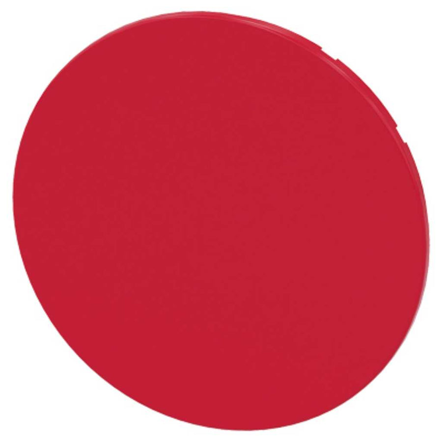 Cabeza pulsador 3SU, rojo, rasante