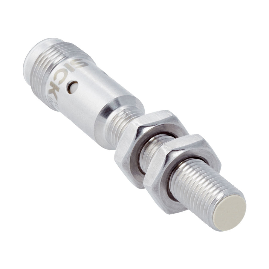 Inductivo IMF08, PNP NO, Sn=2 mm ultracorta, enrasado, C.c. 3 hilos, M12 4P