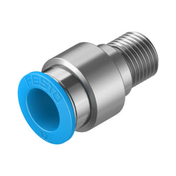 Racor recto QS, 1/4, tubo 12 mm