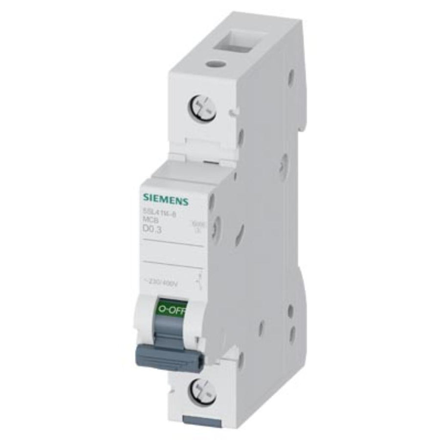 Magnetotérmico 230/400V 10kA 1 polo, D, 0,3A