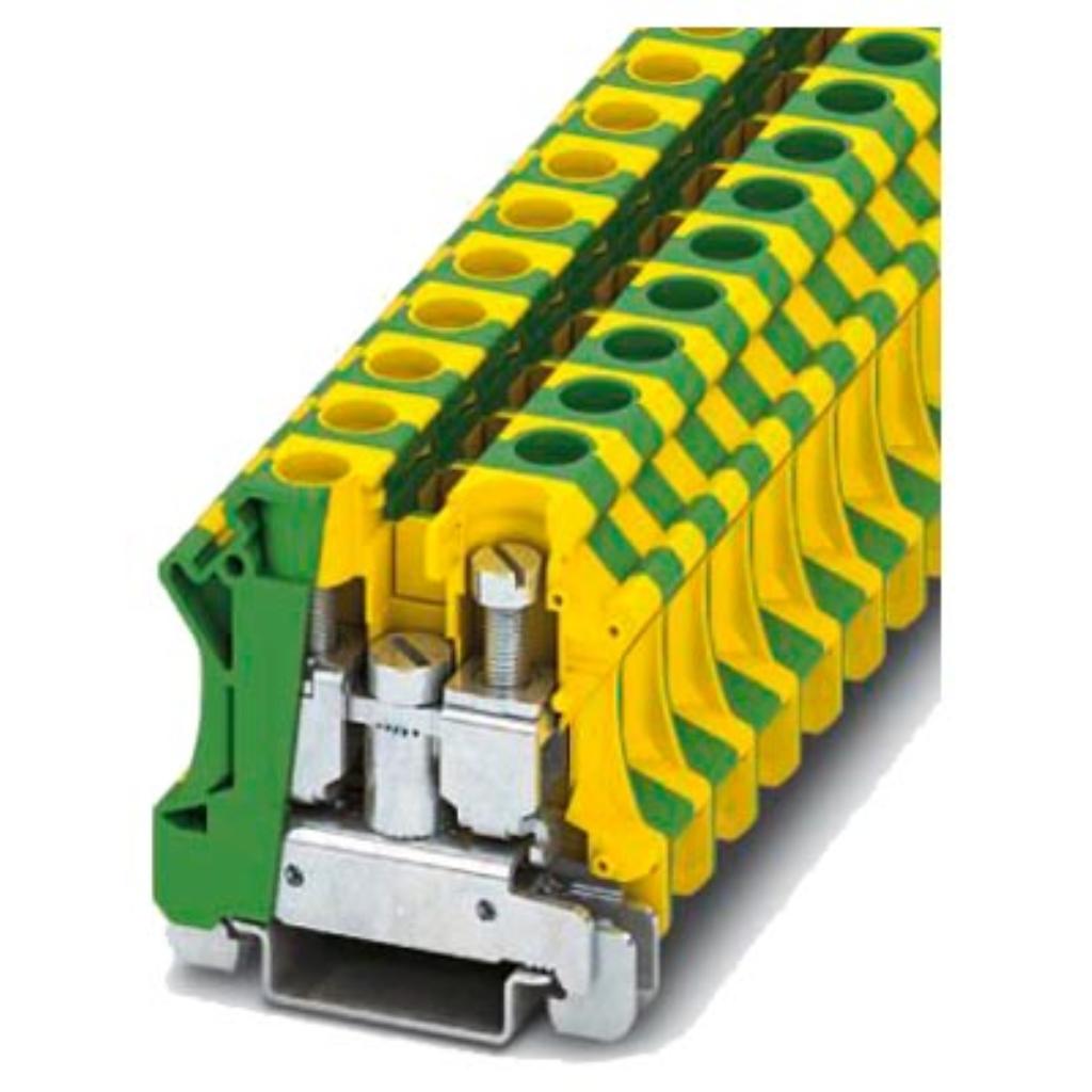 PE-Terminal Insta 16 mm2  YE/GN screw