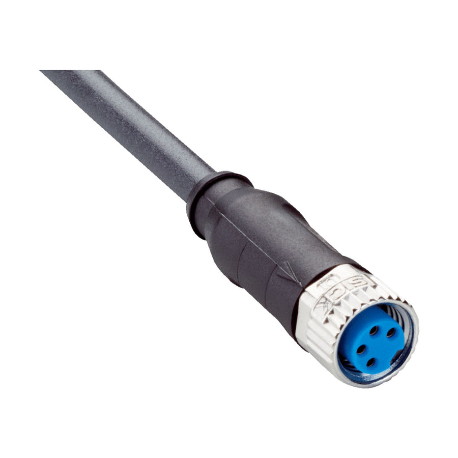 Cable sensor YF8, hembra M8 4P cod.A, abierto, sin apant., 10m 4H PUR