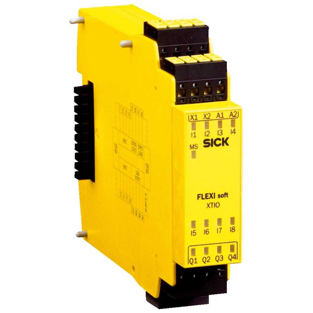 Controlador seg. Flexi Soft, Módulo de E/S, bornes