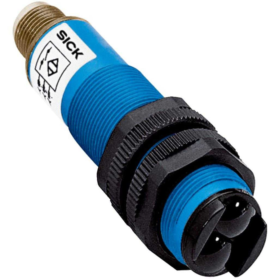 Fotocélula detección sobre objeto VTE18 LED, NPN, claro/oscuro, cable 4H 2m