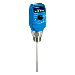 Sensor de nivel LFP Inox, G ¾ A, 1.700mm, Sonda higiénica, 1x PNP + 1x PNP/NPN + 4-20mA, M12 5P