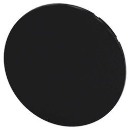 Cabeza pulsador 3SU, negro, rasante