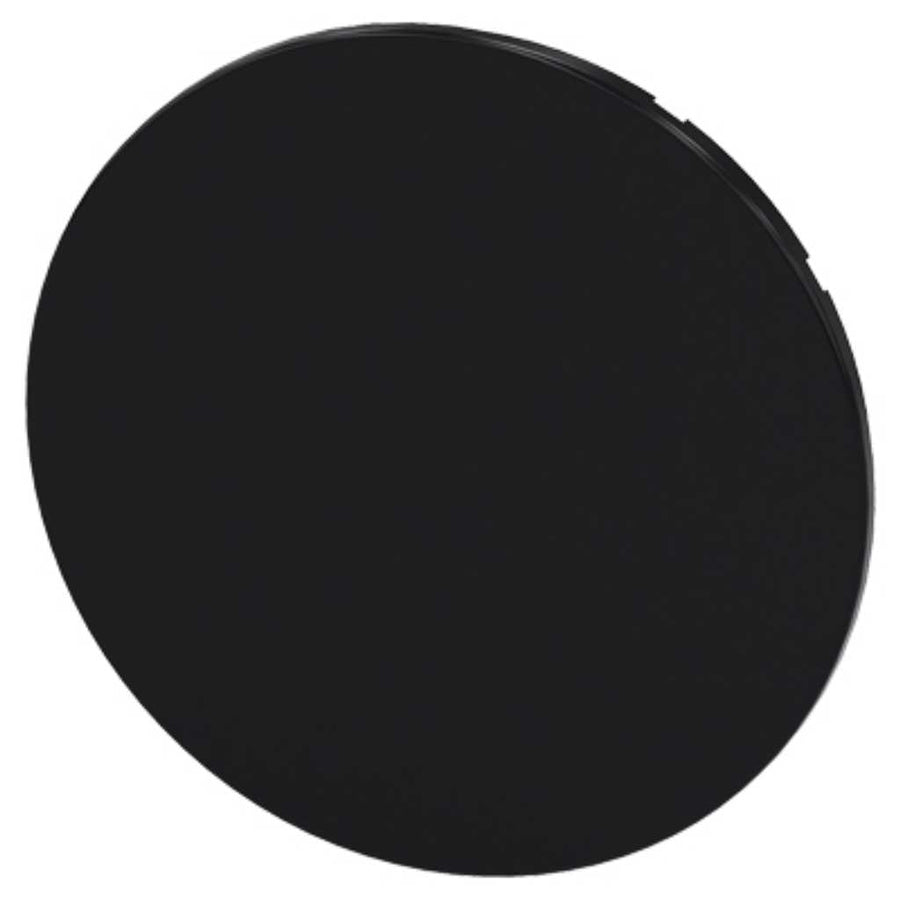 Cabeza pulsador 3SU, negro, rasante