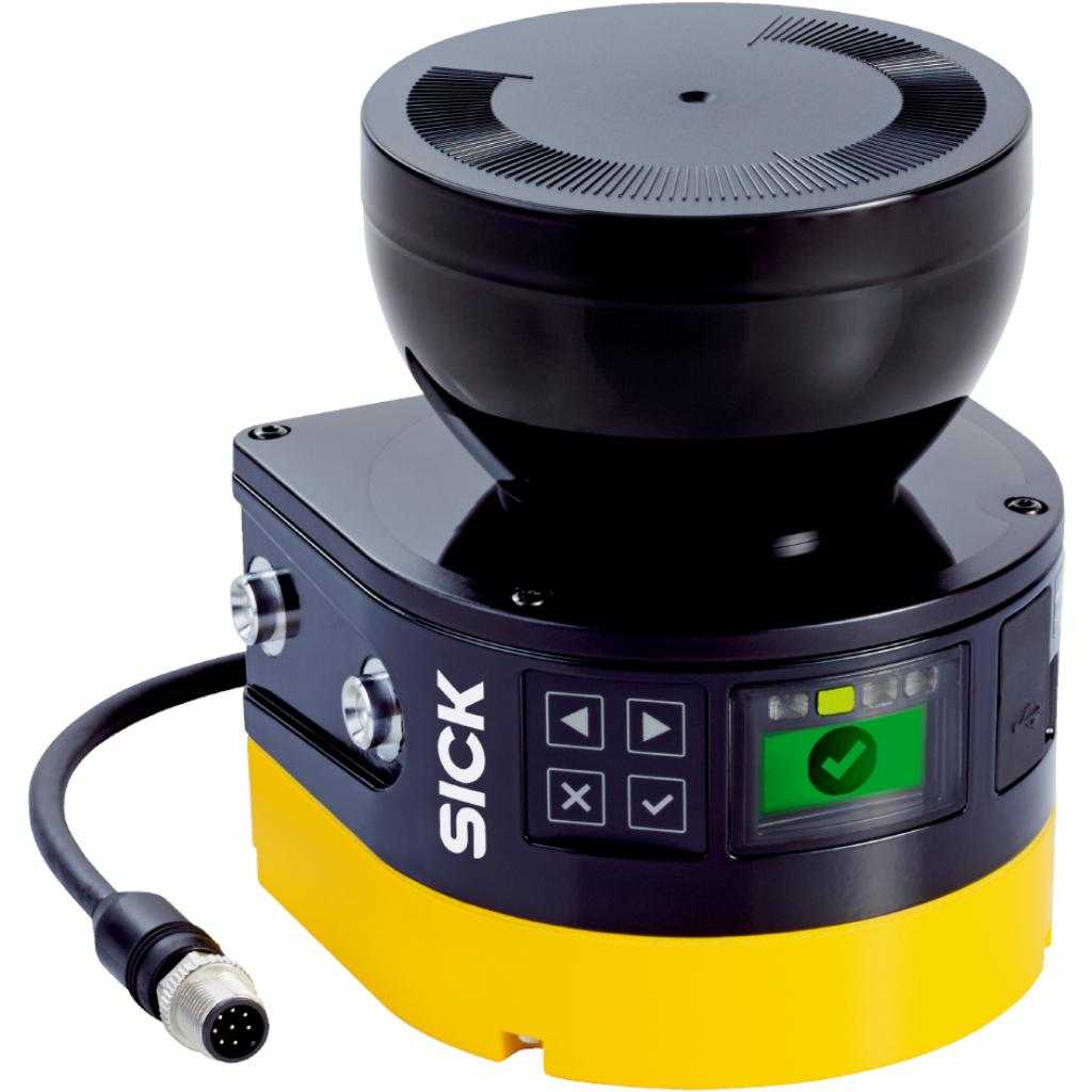 Escáner láser seg. microScan3, microScan3 Core I/O, Sensor inclusive c, 9m, 275°, M12