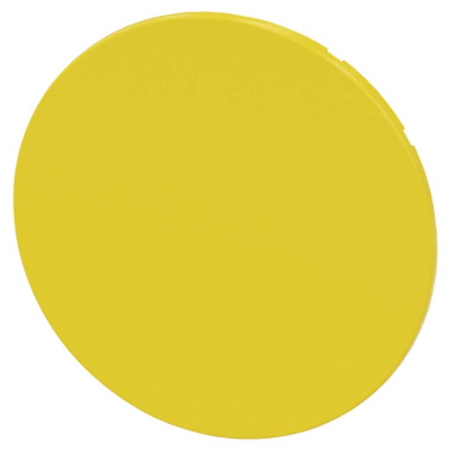 Cabeza pulsador 3SU, amarillo, rasante