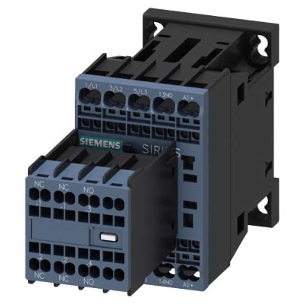 Contactor, 9A, 4kW, 24V DC, tam. S00, resorte