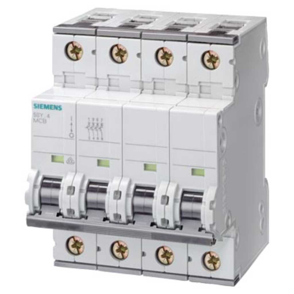 Magnetotérmico 400V 15kA, 4 polos, C, 40 A, T=70 mm