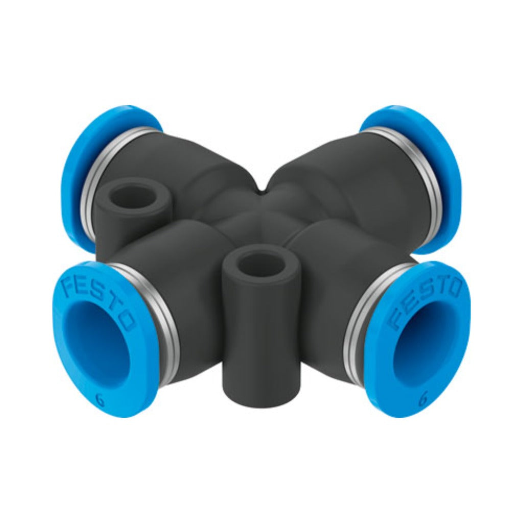 Racor mini QSM, tubo 6 mm