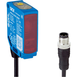 Fotocélula detección sobre objeto WTB12L Láser, PNP/NPN, claro/oscuro, cable M12 4P 315mm