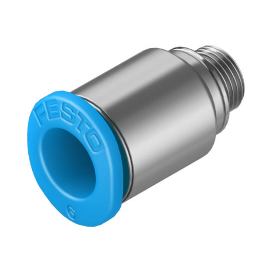 Racor mini QSM, M5, tubo 6 mm