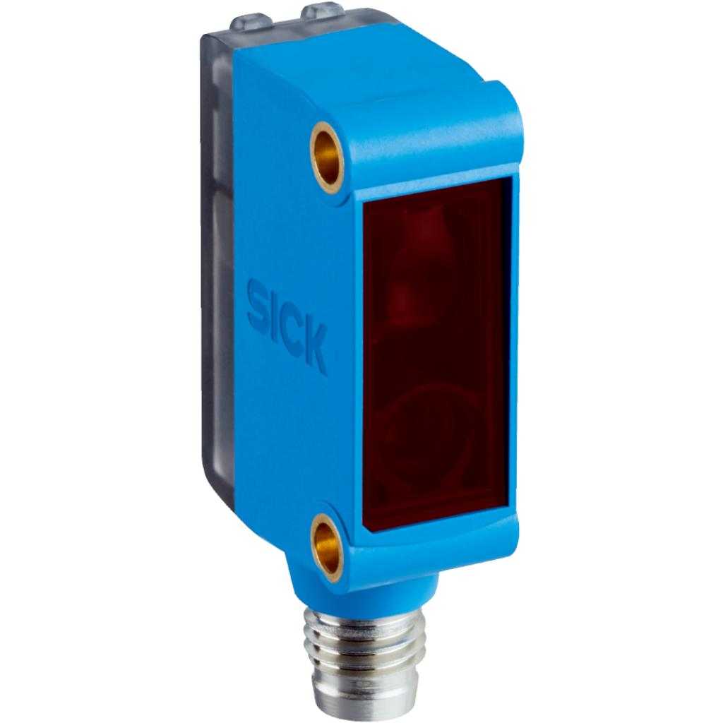 Barrera fotoeléctrica réflex GL6 LED, PNP, claro/oscuro, M8 4P