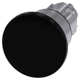 Cabeza seta 3SU, 22mm, metal, negro, seta