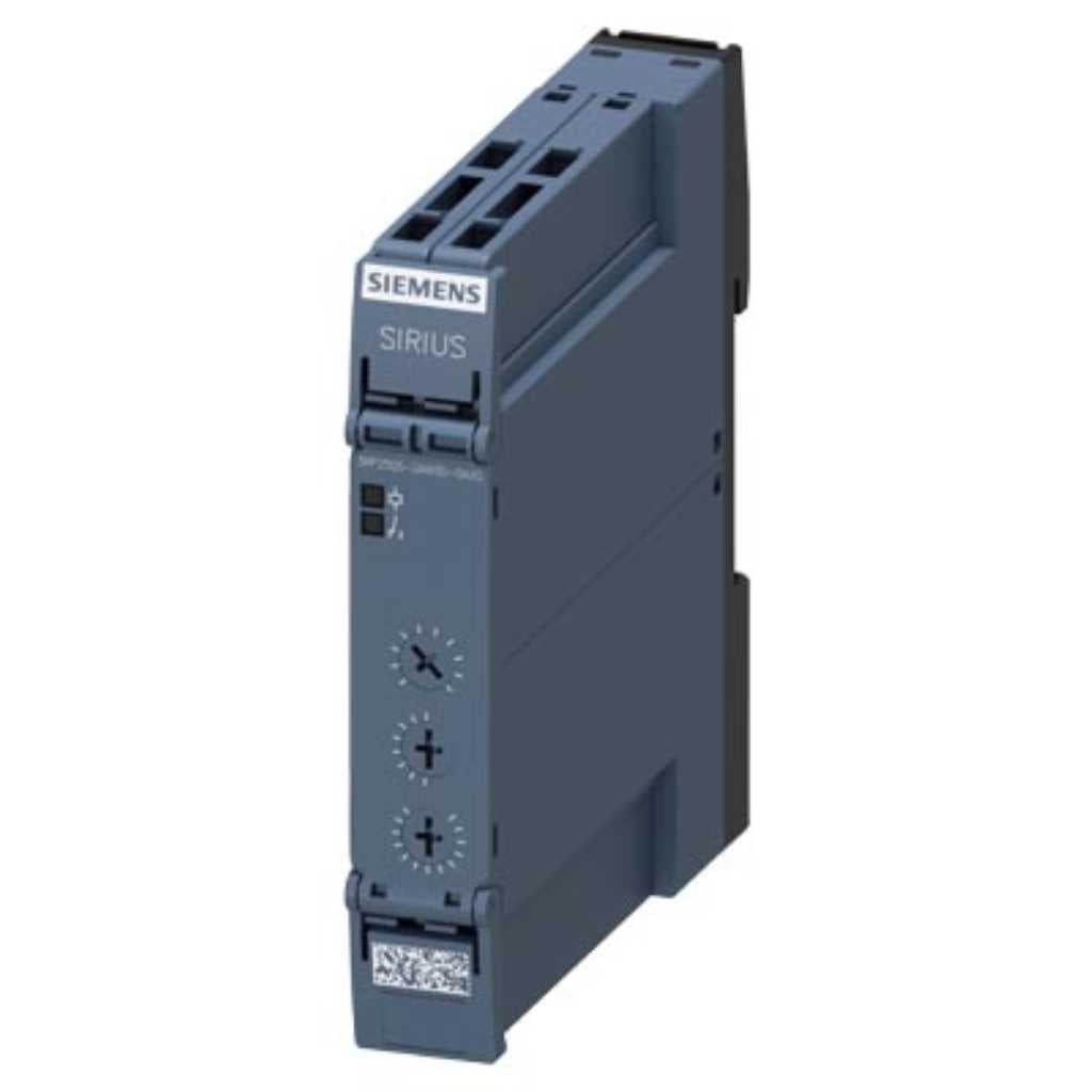 Relé temporizador, 3RP, multifunción, 1CO, 240V AC/DC, resorte