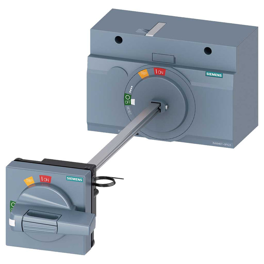 Accto. girat. puerta estándar IEC IP65 con enclav. de puerta p/ 3VA2 400/630