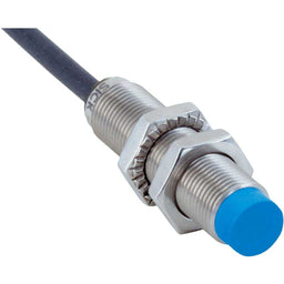 Inductivo IMB12, NPN NO, Sn=8 mm ultracorta, no enrasado, C.c. 3 hilos, cable 2 m