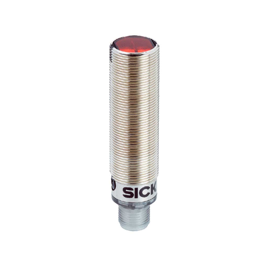 Fotocélula detección sobre objeto GRTE18 LED, NPN, claro/oscuro, M12 4P