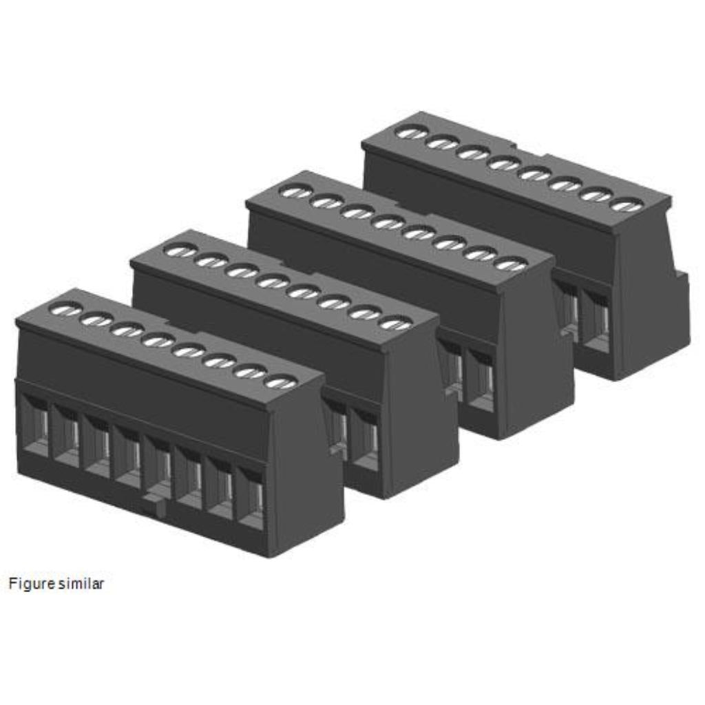 Connector Block, 8 Terminal, Tin (4/PK)