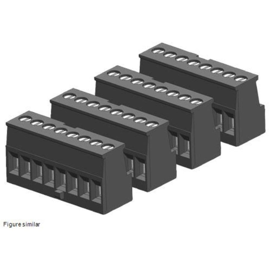 Connector Block, 8 Terminal, Tin (4/PK)