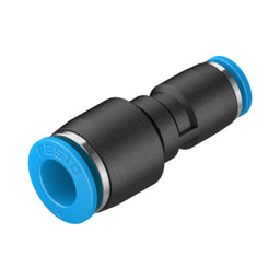 Racor recto QS, tubo 8 a 4 mm