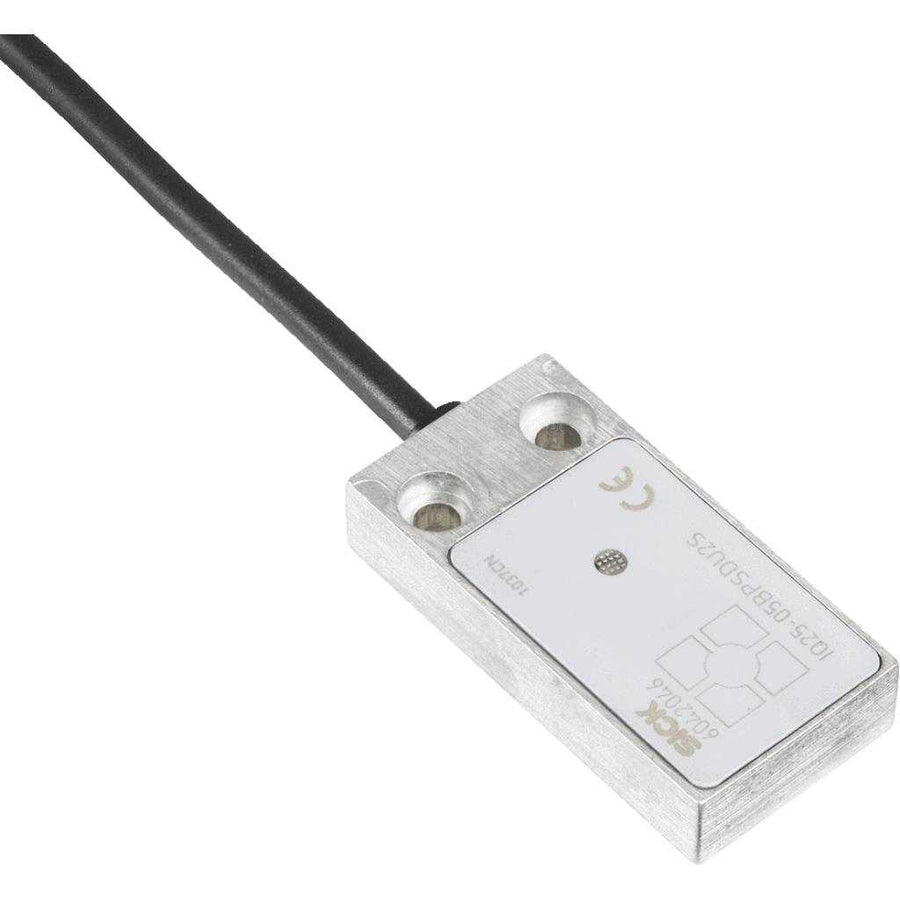 Inductivo IQ25, PNP NO, Sn=5 mm, enrasado, C.c. 3 hilos, cable 2 m