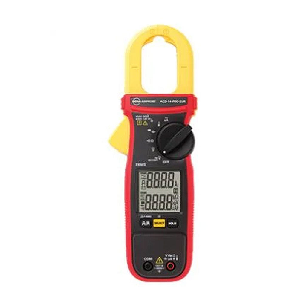 ACD-14-PRO-EUR Pinza amperimétrica 600 A AC TRMS, doble display