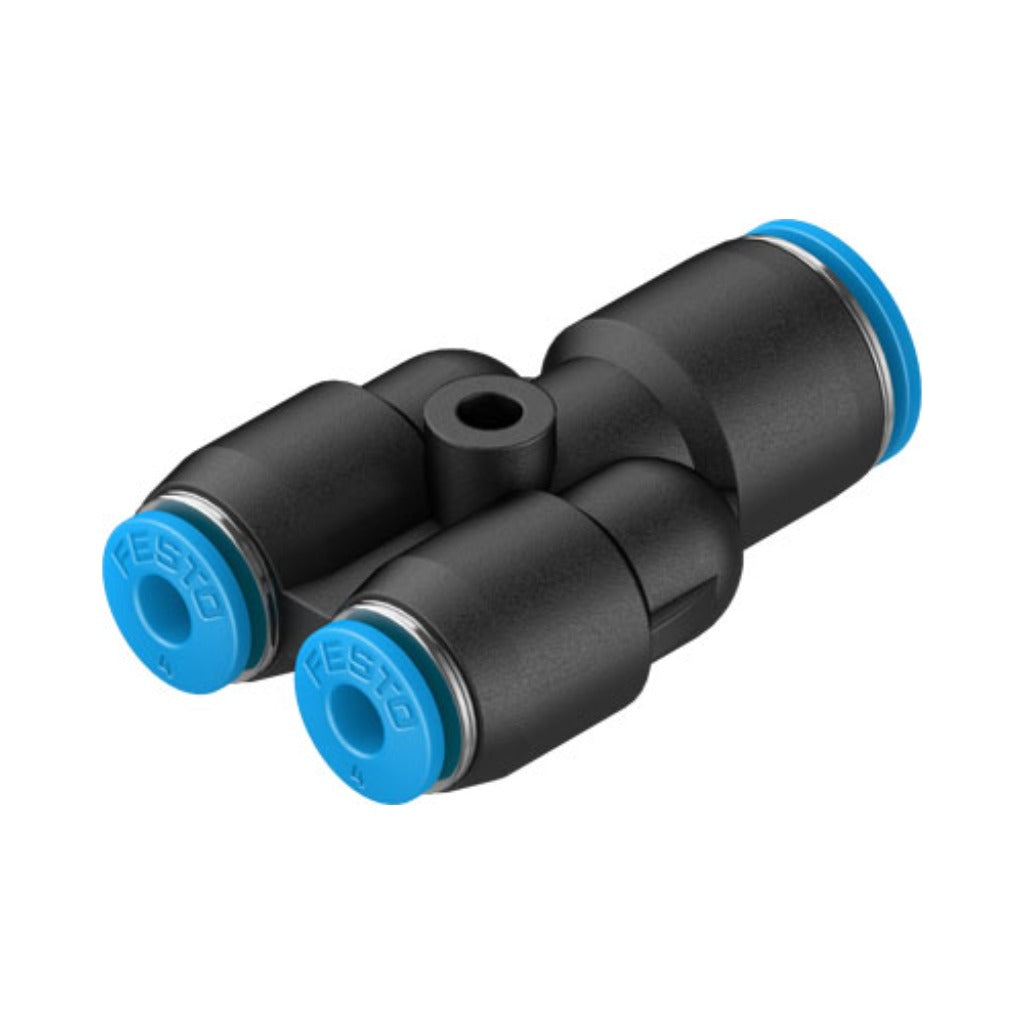 Racor en Y QSY, tubo 8 a 4 mm