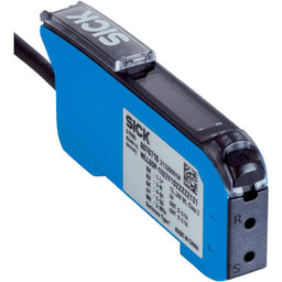 Sensor fibra óptica WLL80, Amplificador de fibr, Luz roja visible