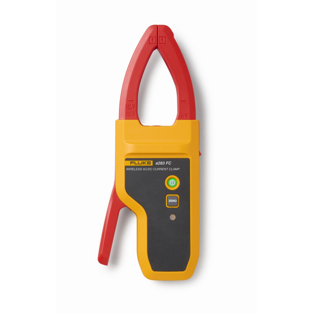 Pinza amperimétrica inalámbrica de verdadero valor eficaz CAT III 1500 V Fluke a283 FC
